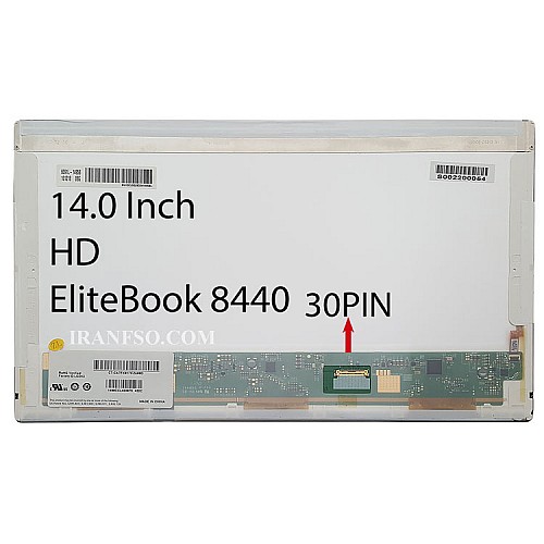 ال ای دی لپ تاپ 14.0 ضخیم 30 پین برای اچ پی EliteBook 8440
