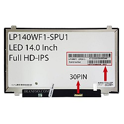 ال ای دی لپ تاپ ال جی 14.0 LP140WF1-SP U1_NEW نازک 30 پین Full HD-IPS