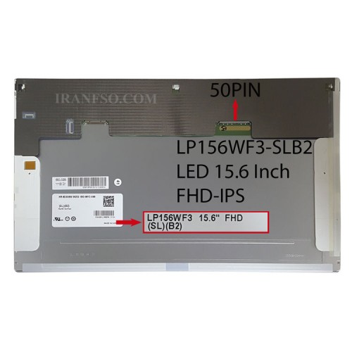 ال ای دی لپ تاپ ال جی 15.6 LP156WF3-SLB2 ضخیم 50 پین Full HD