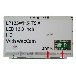 ال ای دی لپ تاپ ال جی 13.3 LP133WH5-TSA1 نازک براق 40 پین به همراه WebCam
