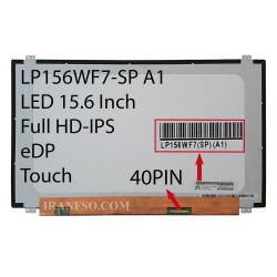 ال ای دی لپ تاپ ال جی 15.6 LP156WF7-SPA1_Touch نازک 40 پین Full HD-IPS-EDP