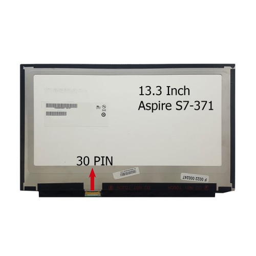 ال ای دی لپ تاپ 13.3 نازک 30 پین برای ایسر Aspire S7-371
