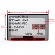 ال ای دی لپ تاپ 15.6 LG نازک مات 30 پین FHD-IPS بدون جاپیچ 351x206x3.2mm برد پشت LED