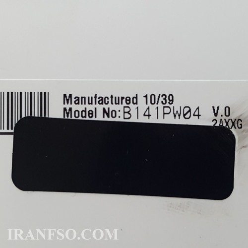 ال ای دی لپ تاپ 14.1 B141PW04_NEW ضخیم 40 پین رزولوشن بالا برای لنوو ThikPad T410