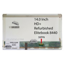 ال ای دی لپ تاپ 14.0 ضخیم 30 پین رزولوشن بالا برای اچ پی EliteBook 8440 ریفر پیکسل دار