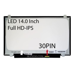 ال ای دی لپ تاپ 14.0 GradeA نازک براق 30 پین Full HD-IPS پیکسل دار