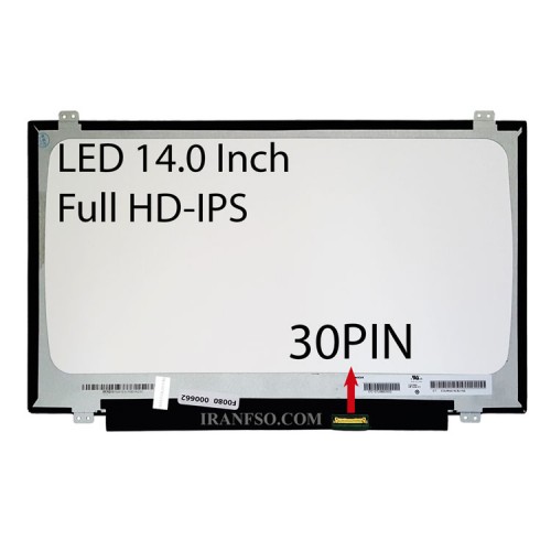 ال ای دی لپ تاپ 14.0 GradeA نازک براق 30 پین Full HD-IPS پیکسل دار