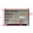 ال ای دی لپ تاپ 16.0 نازک مات 40 پین WQXGA-EDP-165HZ بدون جاپیچ-NEW تک پیکسل 350x224x3.9mm برد پشت LED