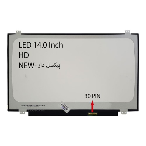 ال ای دی لپ تاپ 14.0 نازک براق 30 پین New پیکسل دار HD