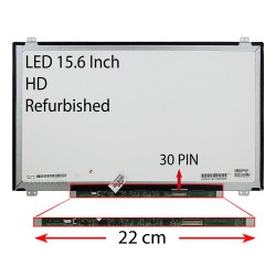 ال ای دی لپ تاپ 15.6 Grade A نازک مات 30 پین-برد LED 22CM