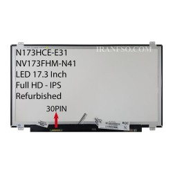 ال ای دی لپ تاپ 17.3 N173HCE-E31_NV173FHM-N41_Grade A نازک مات 30 پین Full HD-IPS