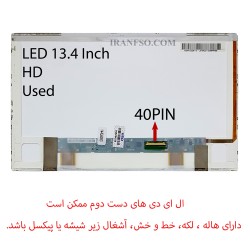 ال ای دی لپ تاپ 13.4 ضخیم 40 پین دست دوم