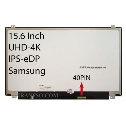 ال ای دی لپ تاپ سامسونگ 15.6 نازک مات 40 پین UHD-4K-EDP-IPS