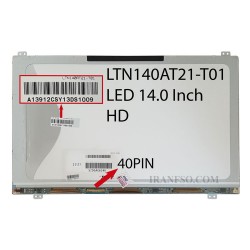 ال ای دی لپ تاپ سامسونگ 14.0 LTN140AT21-T01 نازک 40 پین