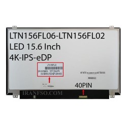 ال ای دی لپ تاپ سامسونگ 15.6 LTN156FL06_LTN156FL02-101 نازک براق 40 پین 4K-EDP-IPS