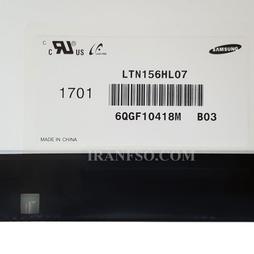 ال ای دی لپ تاپ سامسونگ 15.6 LTN156HL07 نازک مات 30 پین Full HD-IPS ریفر