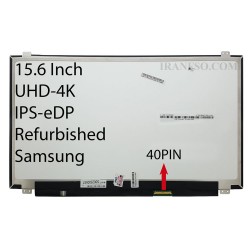ال ای دی لپ تاپ سامسونگ 15.6 نازک مات 40 پین UHD-4K-EDP-IPS ریفر پیکسل دار