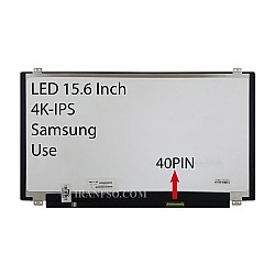 ال ای دی لپ تاپ سامسونگ 15.6 نازک 40 پین UHD-4K-IPS دست دوم