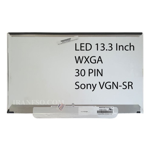 ال ای دی لپ تاپ 13.3 نازک 30 پین برای سونی VGN-SR
