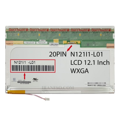 ال سی دی لپ تاپ 12.1 XF_N121L1-L01 ضخیم 20 پین