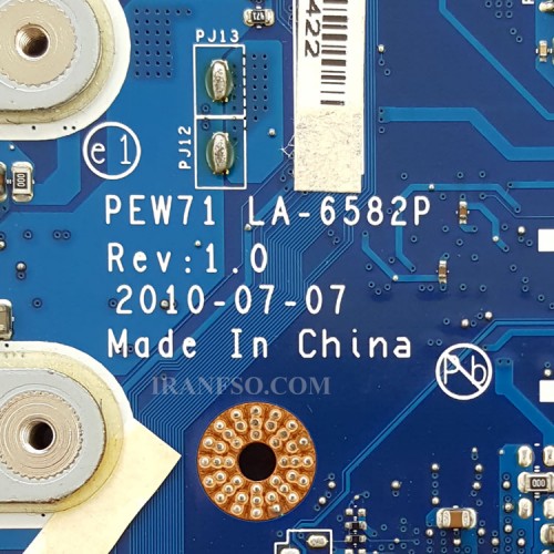 مادربرد لپ تاپ ایسر Aspire 5742-5741_LA-6582P without HDMI بدون گرافیک