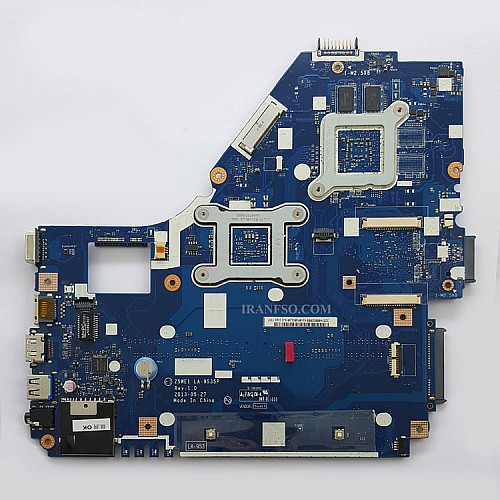 مادربرد لپ تاپ ایسر Aspire E1-570 CPU-I5-3337U_Z5WE1_LA-9535P_VGA-1GB گرافیک دار