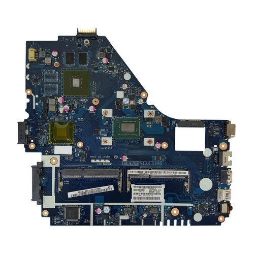 مادربرد لپ تاپ ایسر Aspire E1-570 CPU-I3-3_LA-9535P 1GB گرافیک دار