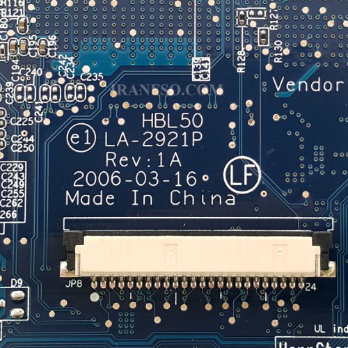 مادربرد لپ تاپ ایسر Aspire 5680 Intel_LA-2921P گرافیک دار