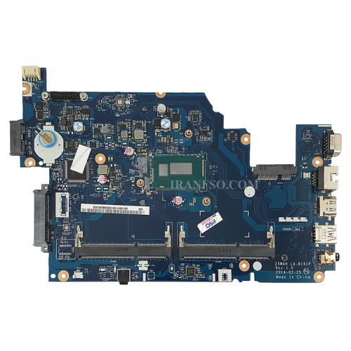 مادربرد لپ تاپ ایسر Aspire E5-571 CPU-I3-4_LA-B161P بدون گرافیک