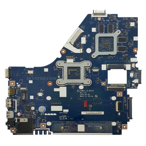مادربرد لپ تاپ ایسر Aspire E1-572_V5-561_CPU-I5-4200U_V5WE2_LA-9531P VGA-2GB گرافیک دار