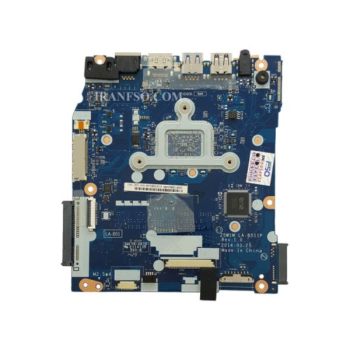 مادربرد لپ تاپ ایسر Aspire ES1-511 CPU-Celeron_Z5W1M_LA-B511P بدون گرافیک