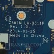 مادربرد لپ تاپ ایسر Aspire ES1-511 CPU-Celeron_Z5W1M_LA-B511P بدون گرافیک