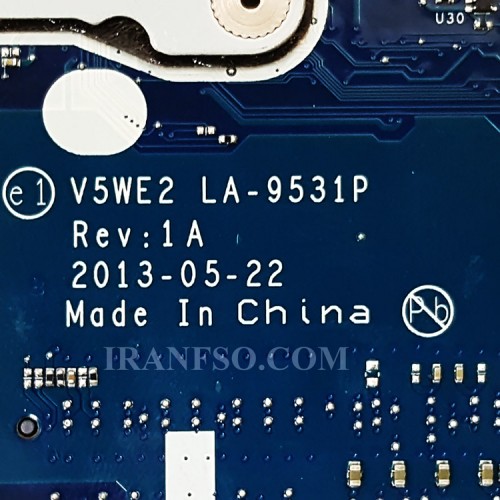 مادربرد لپ تاپ ایسر Aspire E1-572_V5-561_CPU-I5-4_V5WE2_LA-9531P_PM2GM