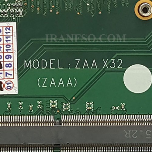 مادربرد لپ تاپ ایسر Aspire E5-575 CPU-I5-7200U_DAZAAMB16E0 بدون گرافیک
