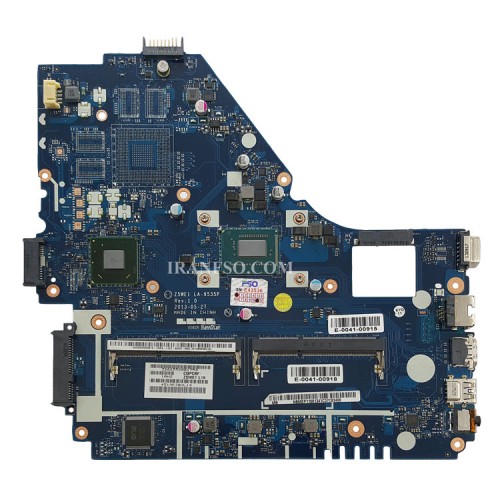مادربرد لپ تاپ ایسر Aspire E1-570 CPU-I3-3217U_LA-9535P بدون گرافیک