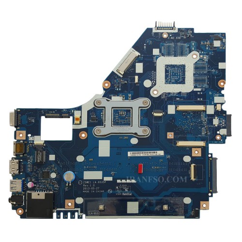 مادربرد لپ تاپ ایسر Aspire E1-570 CPU-I3-3217U_LA-9535P بدون گرافیک