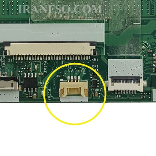 مادربرد لپ تاپ ایسر Aspire ES1-572_CPU-I3-6006U_2540_B5W11_LA-E061P گرافیک اینتلی