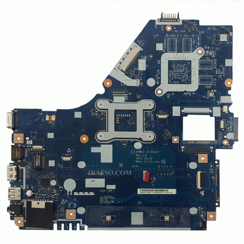 مادربرد لپ تاپ ایسر Aspire E1-532_E1-572_V5-561_CPU-I7-4600U_V5WE2_LA-9531P گرافیک اینتلی