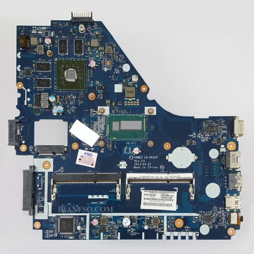 مادربرد لپ تاپ ایسر Aspire E1-572 CPU-I7-4_LA-9531P گرافیک دار