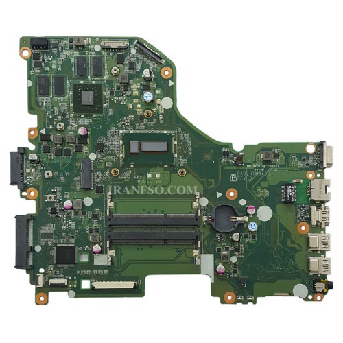 مادربرد لپ تاپ ایسر Aspire E5-573 CPU-I3-5005U_DA0ZRTMB6D0 گرافیک دار