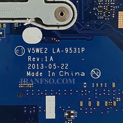 مادربرد لپ تاپ ایسر Aspire E1-572_V5-561_CPU-I7-4_V5WE2_LA-9531P_PM2GM