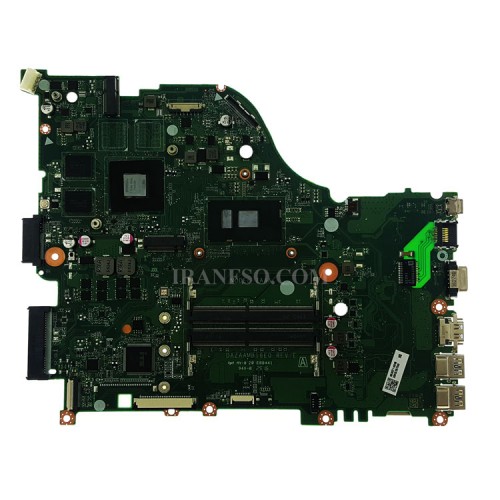 مادربرد لپ تاپ ایسر Aspire E5-575 CPU-I5-6_DAZAAMB16E0_VGA-1GB گرافیک دار-CPU حرارت دیده-قابل تبدیل به F5-573