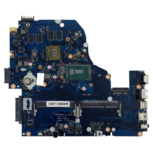 مادربرد لپ تاپ ایسر Aspire E5-571_V3-572 CPU-I5-5_A5WAH LA-B991P_VGA-4GB گرافیک دار