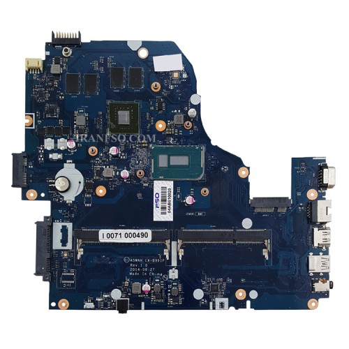 مادربرد لپ تاپ ایسر Aspire E5-571_V3-572 CPU-I5-5_A5WAH LA-B991P_PM2GM