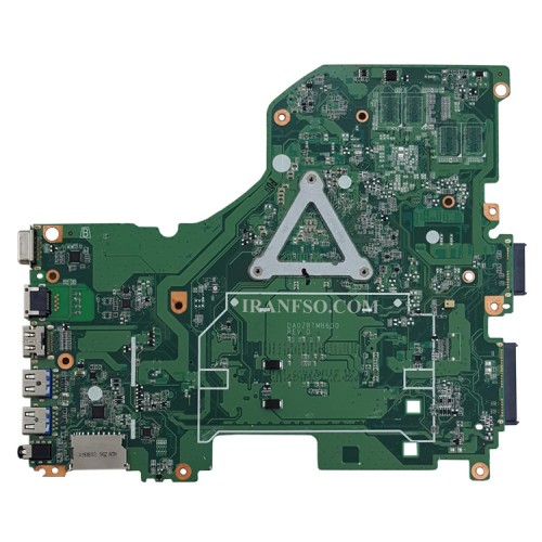 مادربرد لپ تاپ ایسر Aspire E5-573_V3-574 CPU-Pentium_ZRT_DA0ZRTMB6D0 گرافیک اینتلی