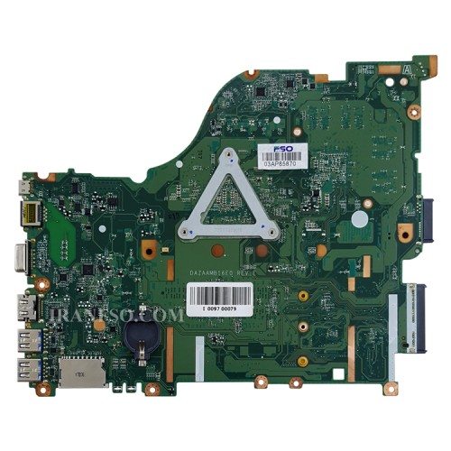 مادربرد لپ تاپ ایسر E5-575 CPU-I5-7_ZAA_DAZAAMB16E0_2GB گرافیک دار-اسلات رم خراب-قابل تبدیل به F5-573