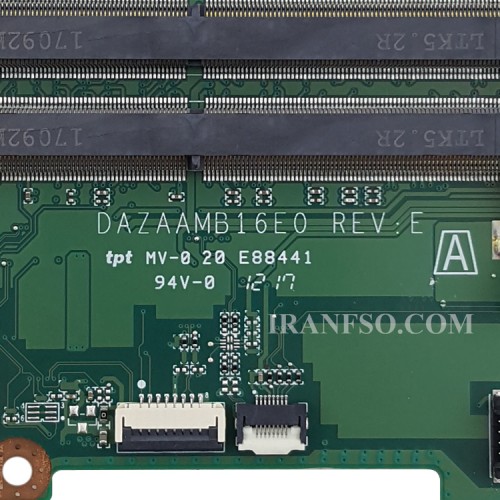 مادربرد لپ تاپ ایسر E5-575 CPU-I5-7_ZAA_DAZAAMB16E0_2GB گرافیک دار-اسلات رم خراب-قابل تبدیل به F5-573
