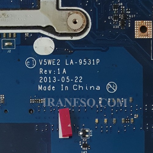 مادربرد لپ تاپ ایسر Aspire E1-572_V5-561_CPU-I5-4200_V5WE2_LA-9531P VGA-2GB گرافیک دار-Chip حرارت دیده