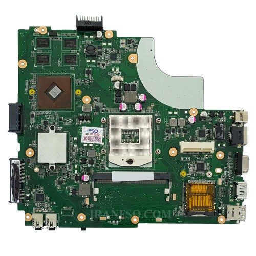 مادربرد لپ تاپ ایسوس K43LY-X44H_Rev 3.1 HM65 With HDMI گرافیک دار