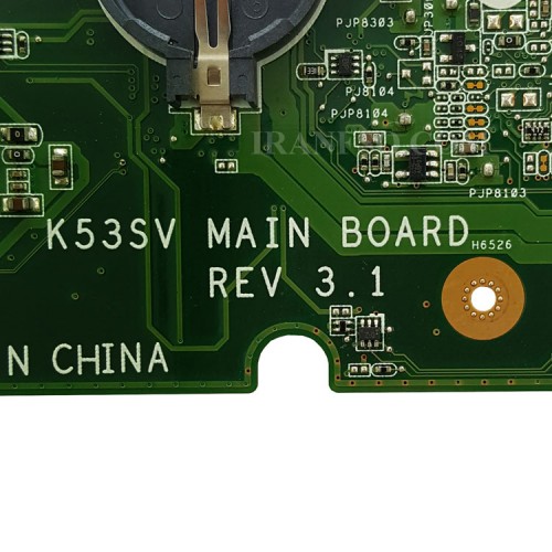 مادربرد لپ تاپ ایسوس K53SV-A53-X53_N12P-GS-A1_VGA-1GB_USB3 گرافیک دار
